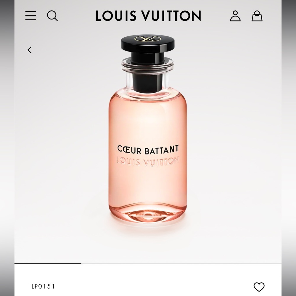 Louis Vuitton perfume 3.4oz